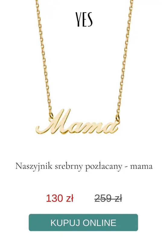 YES - gazetka promocyjna Do -40% prezenty na Dzień Matki od czwartku 12.05 do środy 18.05 - strona 2