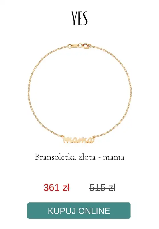 YES - gazetka promocyjna Do -40% prezenty na Dzień Matki od czwartku 12.05 do środy 18.05 - strona 3