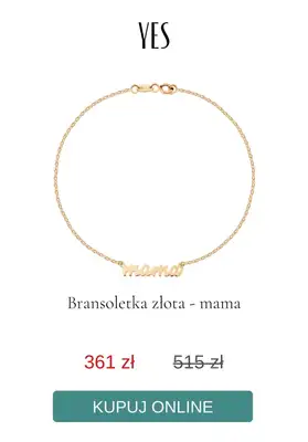 YES - gazetka promocyjna Do -40% prezenty na Dzień Matki od czwartku 12.05 do środy 18.05 - strona 3 YES - gazetka promocyjna Do -40% prezenty na Dzień Matki od czwartku 12.05 do środy 18.05 - strona 3