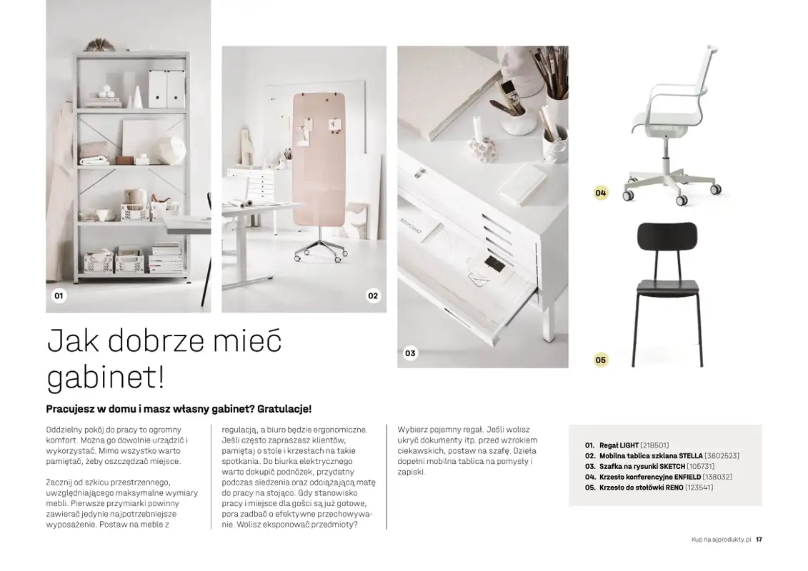 AJ Produkty - gazetka promocyjna Katalog Inspiracje od środy 11.05 do środy 31.08 - strona 17