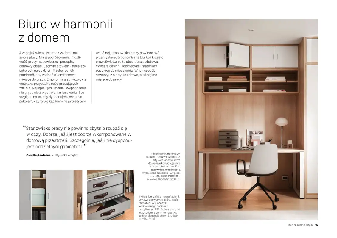 AJ Produkty - gazetka promocyjna Katalog Inspiracje od środy 11.05 do środy 31.08 - strona 15