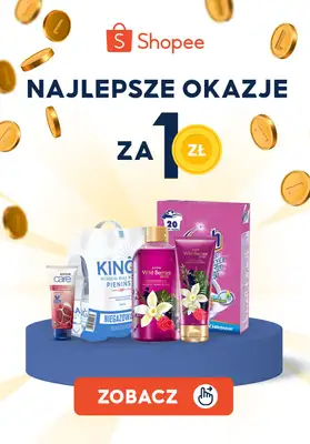 Shopee - gazetka promocyjna Najlepsze okazje za 1 zł od poniedziałku 16.05 do czwartku 19.05