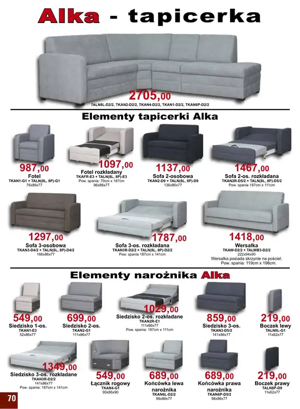 Bodzio - gazetka promocyjna Gazetka od niedzieli 01.05 do czwartku 30.06 - strona 70