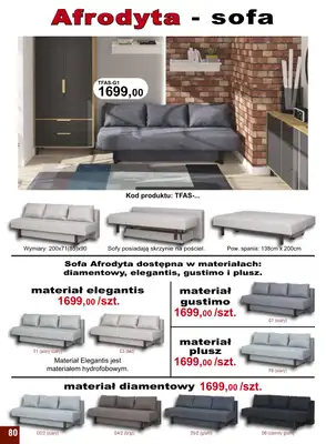 Bodzio - gazetka promocyjna Gazetka od niedzieli 01.05 do czwartku 30.06 - strona 80 Bodzio - gazetka promocyjna Gazetka od niedzieli 01.05 do czwartku 30.06 - strona 80