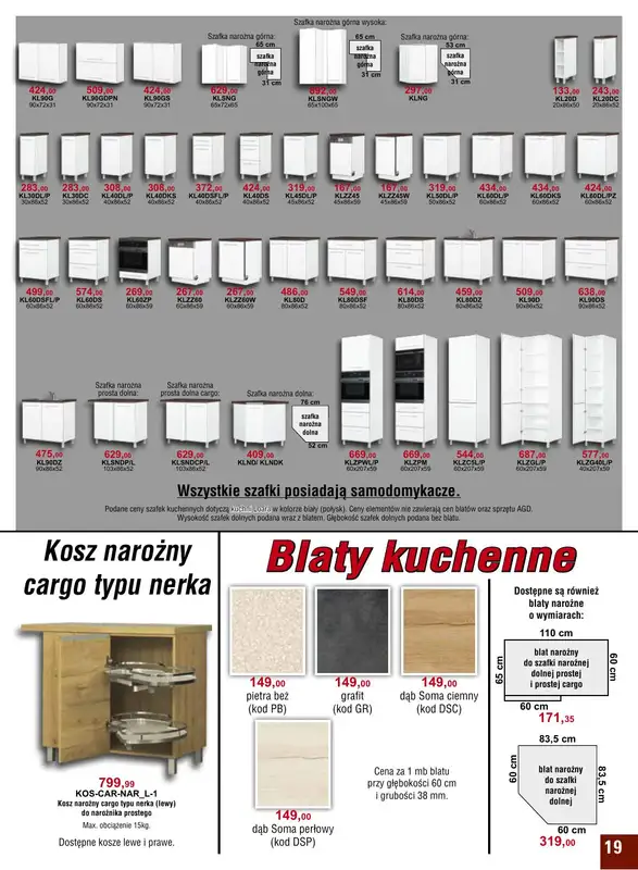 Bodzio - gazetka promocyjna Gazetka od niedzieli 01.05 do czwartku 30.06 - strona 19