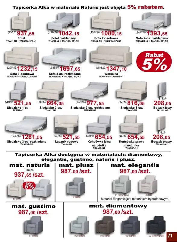 Bodzio - gazetka promocyjna Gazetka od niedzieli 01.05 do czwartku 30.06 - strona 71