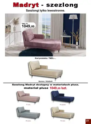 Bodzio - gazetka promocyjna Gazetka od niedzieli 01.05 do czwartku 30.06 - strona 77 Bodzio - gazetka promocyjna Gazetka od niedzieli 01.05 do czwartku 30.06 - strona 77