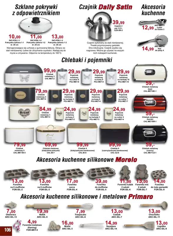 Bodzio - gazetka promocyjna Gazetka od niedzieli 01.05 do czwartku 30.06 - strona 106