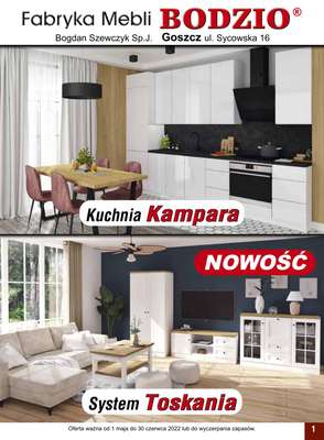 Bodzio - gazetka promocyjna Gazetka od niedzieli 01.05 do czwartku 30.06