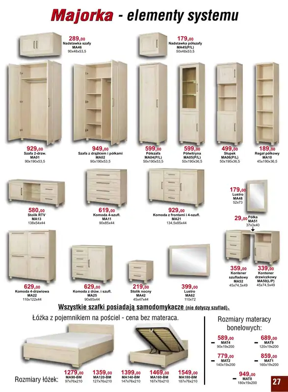 Bodzio - gazetka promocyjna Gazetka od niedzieli 01.05 do czwartku 30.06 - strona 27