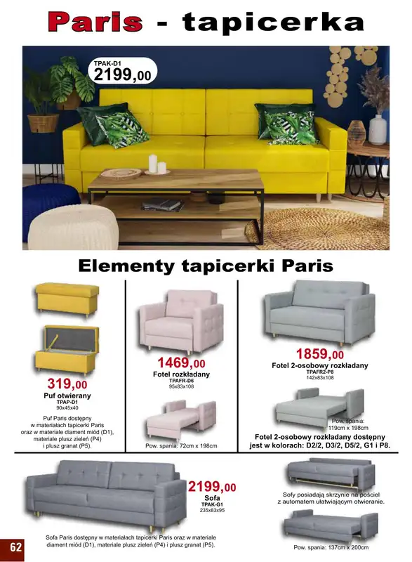 Bodzio - gazetka promocyjna Gazetka od niedzieli 01.05 do czwartku 30.06 - strona 62