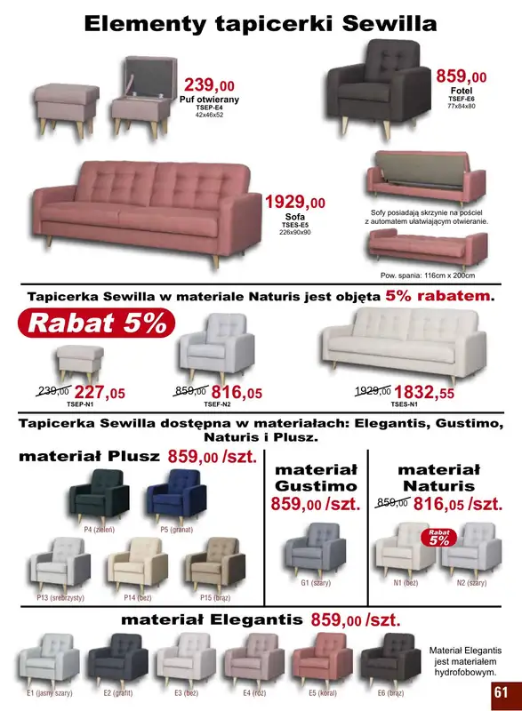 Bodzio - gazetka promocyjna Gazetka od niedzieli 01.05 do czwartku 30.06 - strona 61