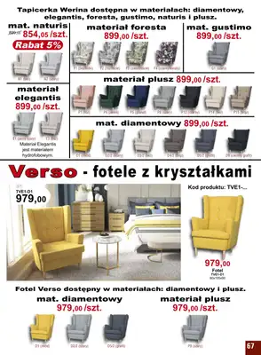 Bodzio - gazetka promocyjna Gazetka od niedzieli 01.05 do czwartku 30.06 - strona 67 Bodzio - gazetka promocyjna Gazetka od niedzieli 01.05 do czwartku 30.06 - strona 67