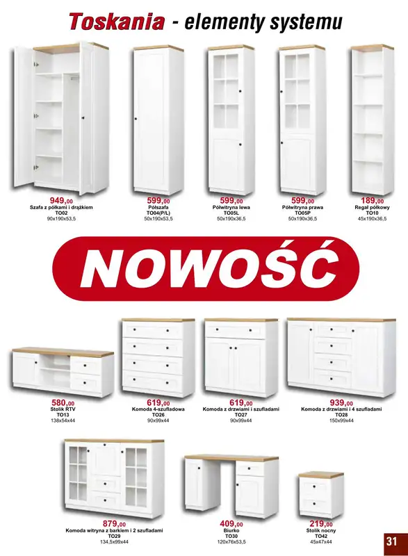 Bodzio - gazetka promocyjna Gazetka od niedzieli 01.05 do czwartku 30.06 - strona 31