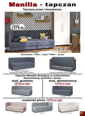 Bodzio - gazetka promocyjna Gazetka od niedzieli 01.05 do czwartku 30.06 - strona 81 Bodzio - gazetka promocyjna Gazetka od niedzieli 01.05 do czwartku 30.06 - strona 81