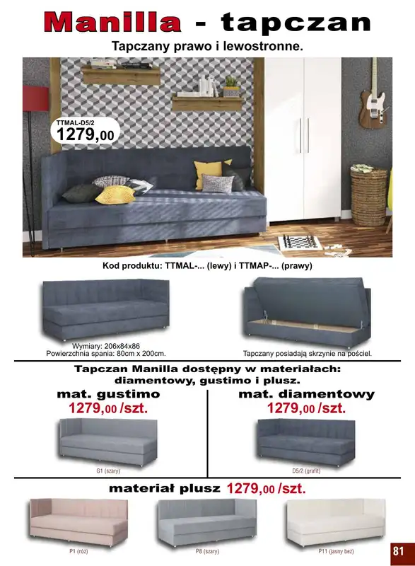 Bodzio - gazetka promocyjna Gazetka od niedzieli 01.05 do czwartku 30.06 - strona 81