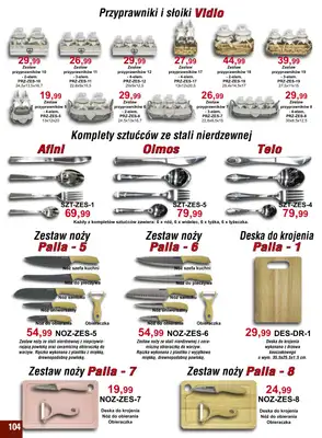 Bodzio - gazetka promocyjna Gazetka od niedzieli 01.05 do czwartku 30.06 - strona 104 Bodzio - gazetka promocyjna Gazetka od niedzieli 01.05 do czwartku 30.06 - strona 104