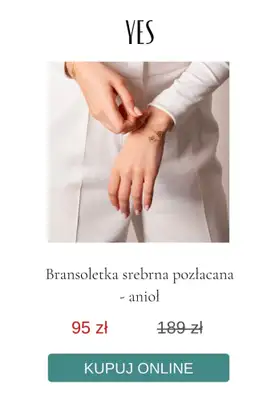 YES - gazetka promocyjna Do -50% biżuteria na prezent od czwartku 19.05 do środy 25.05 - strona 2 YES - gazetka promocyjna Do -50% biżuteria na prezent od czwartku 19.05 do środy 25.05 - strona 2