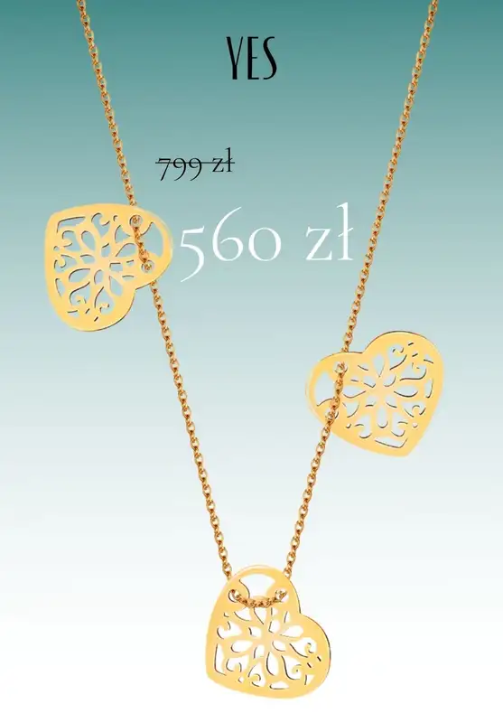 YES - gazetka promocyjna Od 78 zł biżuteria na prezent dla dziewczynek od niedzieli 29.05 do środy 01.06 - strona 4