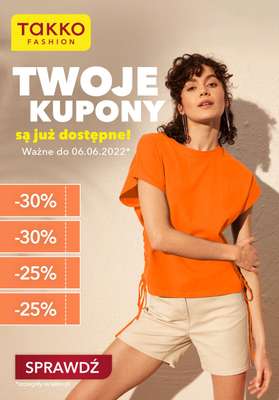 Takko Fashion - gazetka promocyjna Twoje kupony są już dostępne! od soboty 28.05 do poniedziałku 06.06
