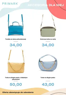 Primark - gazetka promocyjna Od 11 zł damskie torebki od środy 01.06 do środy 15.06 - strona 2