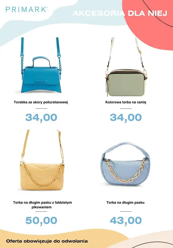 Primark - gazetka promocyjna Od 11 zł damskie torebki od środy 01.06 do środy 15.06 - strona 2
