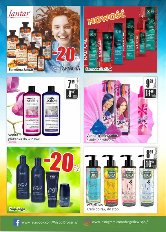 Drogeria Wispol - gazetka promocyjna Gazetka od środy 01.06 do czwartku 30.06 - strona 3