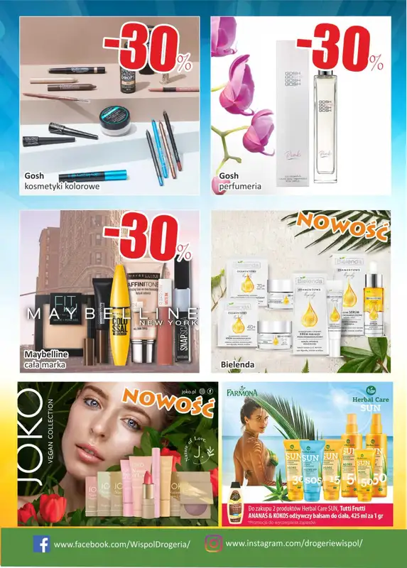Drogeria Wispol - gazetka promocyjna Gazetka od środy 01.06 do czwartku 30.06 - strona 2