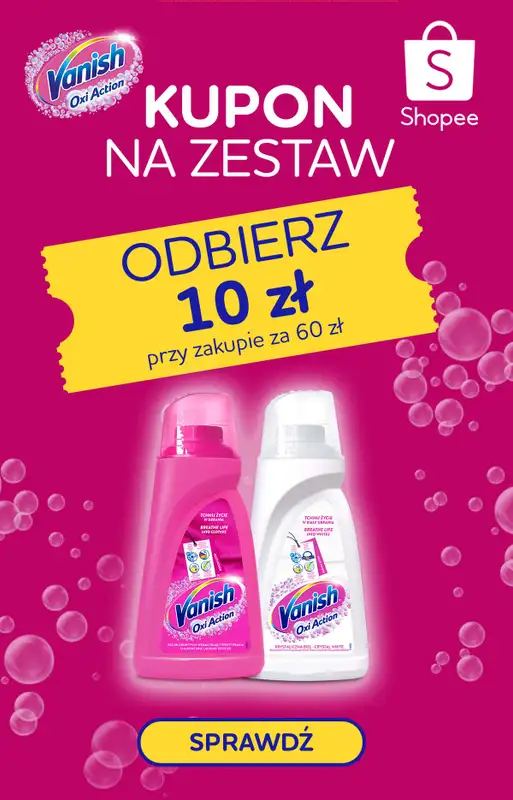 Vanish - gazetka promocyjna Vanish od czwartku 09.06 do środy 15.06