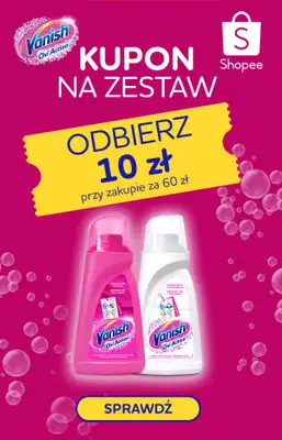 Vanish - gazetka promocyjna Vanish od czwartku 09.06 do środy 15.06 Vanish - gazetka promocyjna Vanish od czwartku 09.06 do środy 15.06