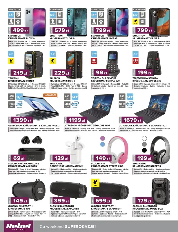 Rebel Electro - gazetka promocyjna Gazetka od środy 22.06 do niedzieli 31.07 - strona 4