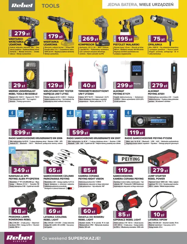 Rebel Electro - gazetka promocyjna Gazetka od środy 22.06 do niedzieli 31.07 - strona 6