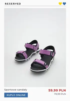 Wspieraj Ukrainę - gazetka promocyjna Reserved | Do -55% odzież dziewczęca od wtorku 28.06 do wtorku 05.07 - strona 8