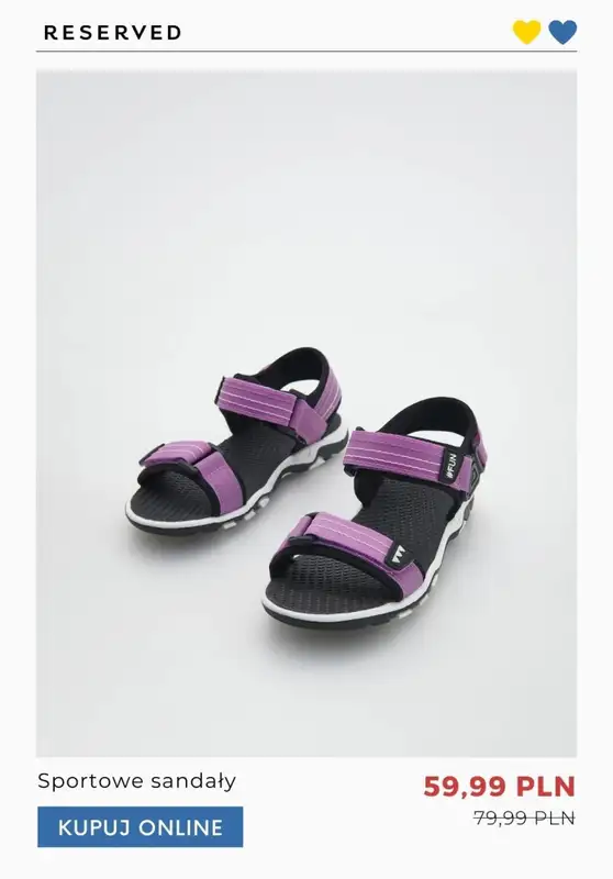 Wspieraj Ukrainę - gazetka promocyjna Reserved | Do -55% odzież dziewczęca od wtorku 28.06 do wtorku 05.07 - strona 8