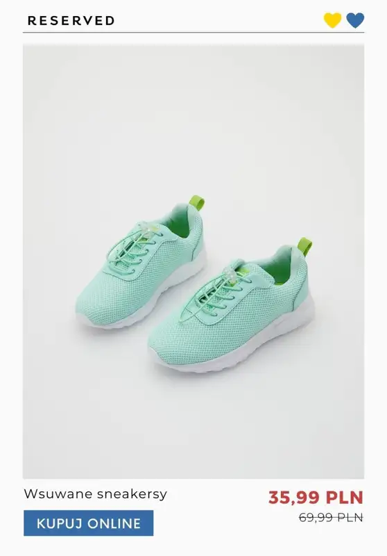 Wspieraj Ukrainę - gazetka promocyjna Reserved | Do -55% odzież dziewczęca od wtorku 28.06 do wtorku 05.07 - strona 11