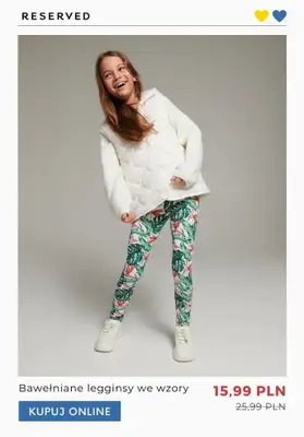 Wspieraj Ukrainę - gazetka promocyjna Reserved | Do -55% odzież dziewczęca od wtorku 28.06 do wtorku 05.07 - strona 12