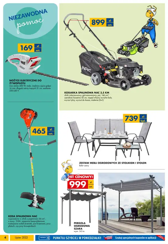 Mrówka Bochnia/Nowy Wiśnicz - gazetka promocyjna MRÓWKA Bochnia, WIELKIE OTWARCIE, ul. Partyzantów 4A od piątku 08.07 do soboty 16.07 - strona 4