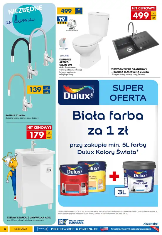 Mrówka Bochnia/Nowy Wiśnicz - gazetka promocyjna MRÓWKA Bochnia, WIELKIE OTWARCIE, ul. Partyzantów 4A od piątku 08.07 do soboty 16.07 - strona 6