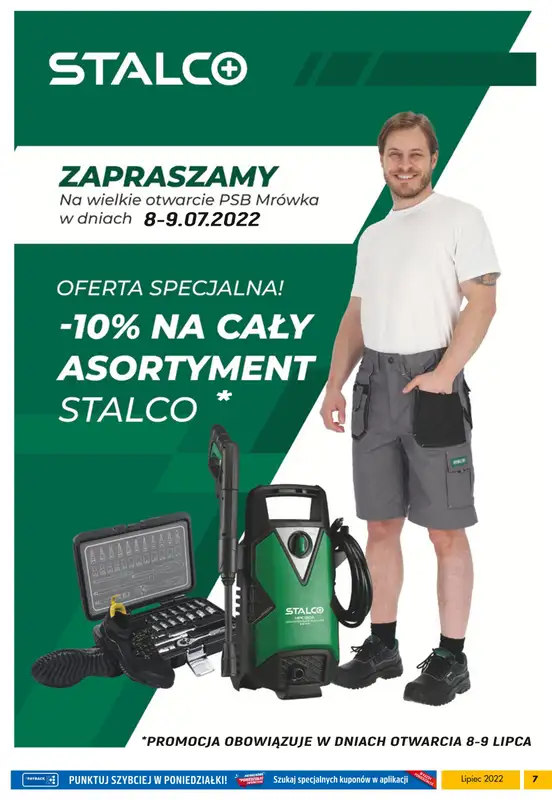 Mrówka Bochnia/Nowy Wiśnicz - gazetka promocyjna MRÓWKA Bochnia, WIELKIE OTWARCIE, ul. Partyzantów 4A od piątku 08.07 do soboty 16.07 - strona 7