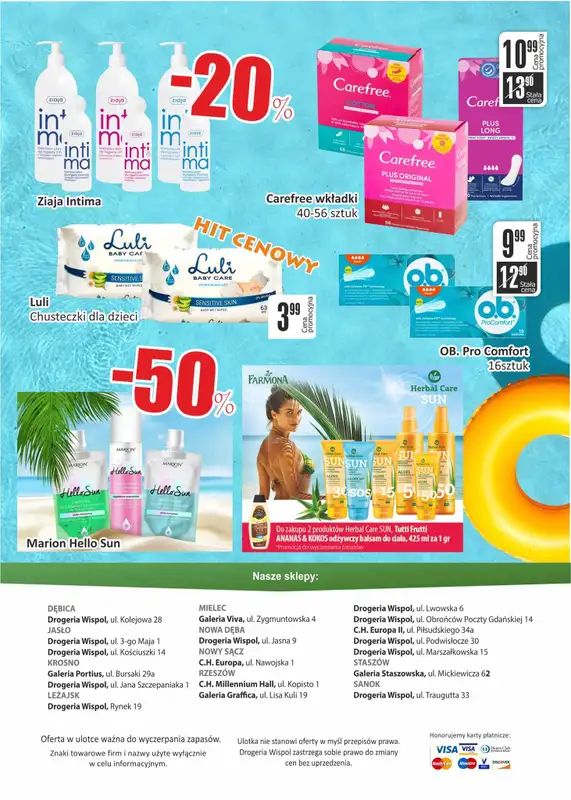 Drogeria Wispol - gazetka promocyjna Gazetka od piątku 01.07 do niedzieli 31.07 - strona 4
