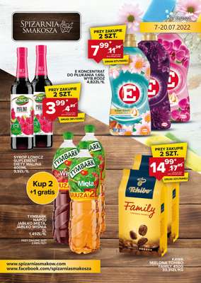 Spiżarnia Smakosza - gazetka promocyjna Plakat promocyjny od soboty 16.07 do środy 20.07