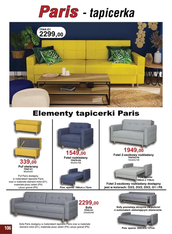 Bodzio - gazetka promocyjna Gazetka od czwartku 07.07 do piątku 30.09 - strona 106