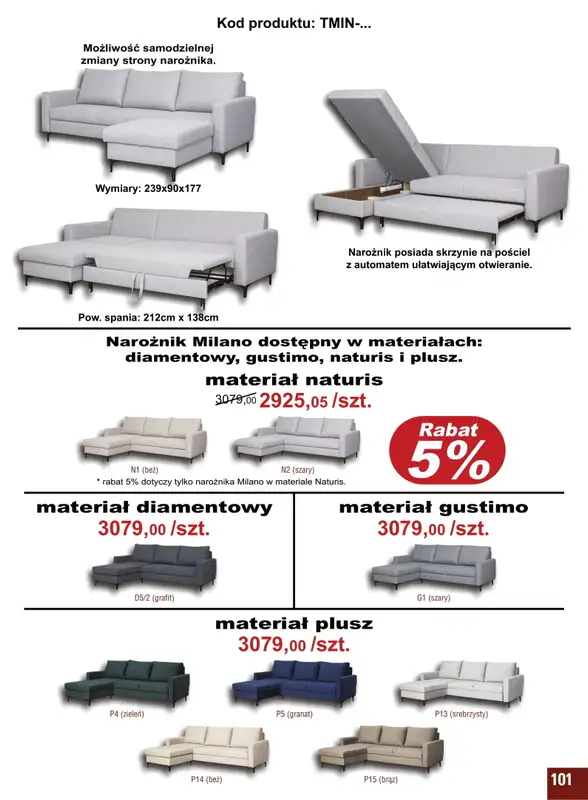 Bodzio - gazetka promocyjna Gazetka od czwartku 07.07 do piątku 30.09 - strona 101