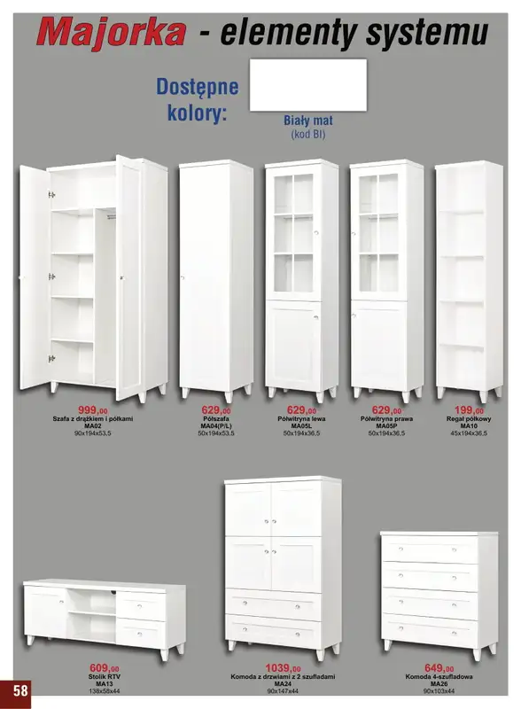 Bodzio - gazetka promocyjna Gazetka od czwartku 07.07 do piątku 30.09 - strona 58