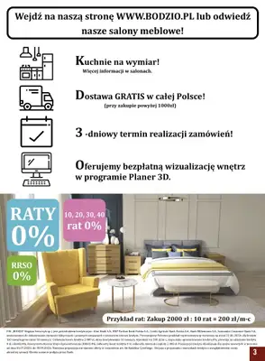 Bodzio - gazetka promocyjna Gazetka od czwartku 07.07 do piątku 30.09 - strona 3 Bodzio - gazetka promocyjna Gazetka od czwartku 07.07 do piątku 30.09 - strona 3