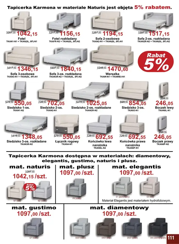 Bodzio - gazetka promocyjna Gazetka od czwartku 07.07 do piątku 30.09 - strona 111