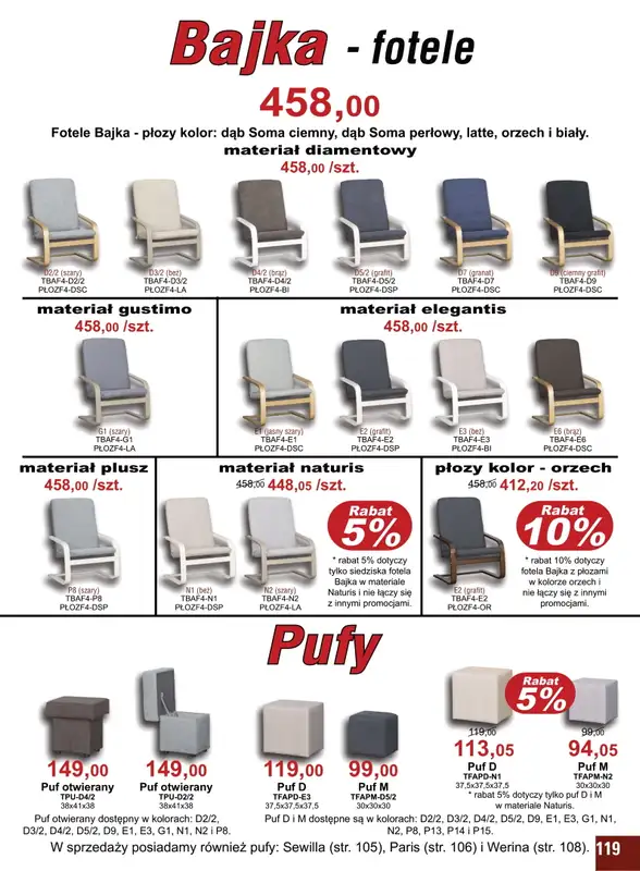 Bodzio - gazetka promocyjna Gazetka od czwartku 07.07 do piątku 30.09 - strona 119