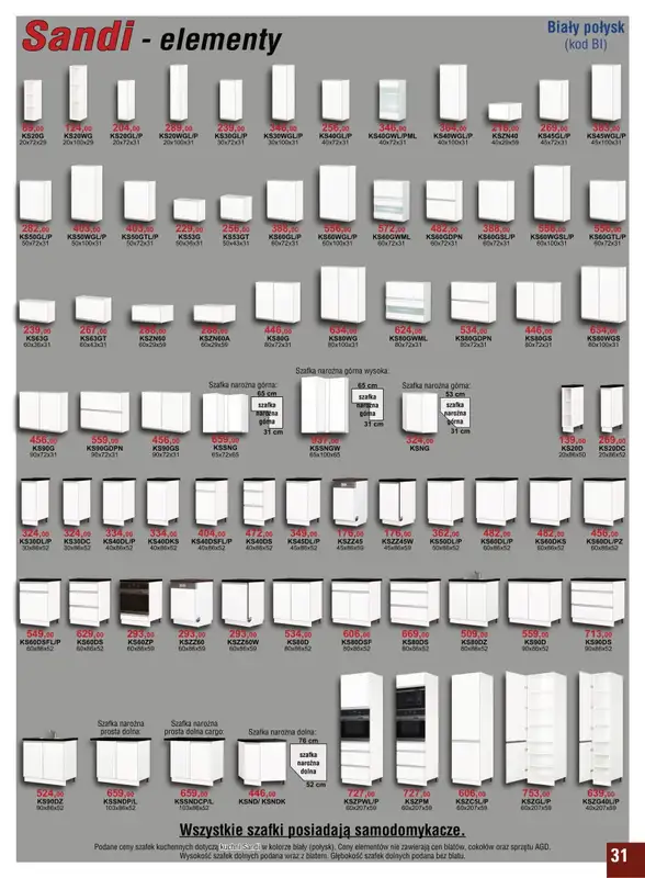 Bodzio - gazetka promocyjna Gazetka od czwartku 07.07 do piątku 30.09 - strona 31