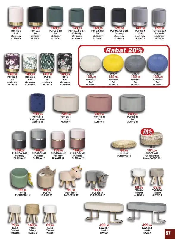 Bodzio - gazetka promocyjna Gazetka od czwartku 07.07 do piątku 30.09 - strona 87