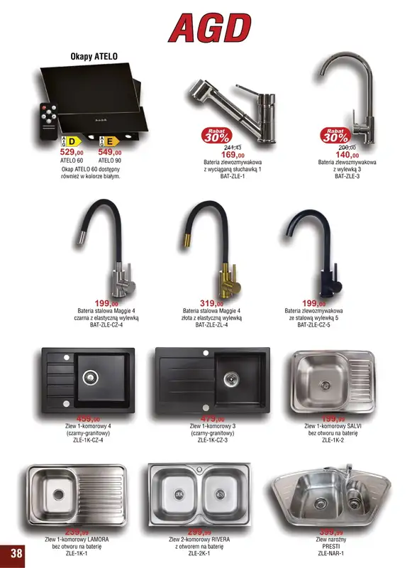 Bodzio - gazetka promocyjna Gazetka od czwartku 07.07 do piątku 30.09 - strona 38